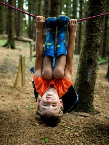 Kinder in der Bewegungskita